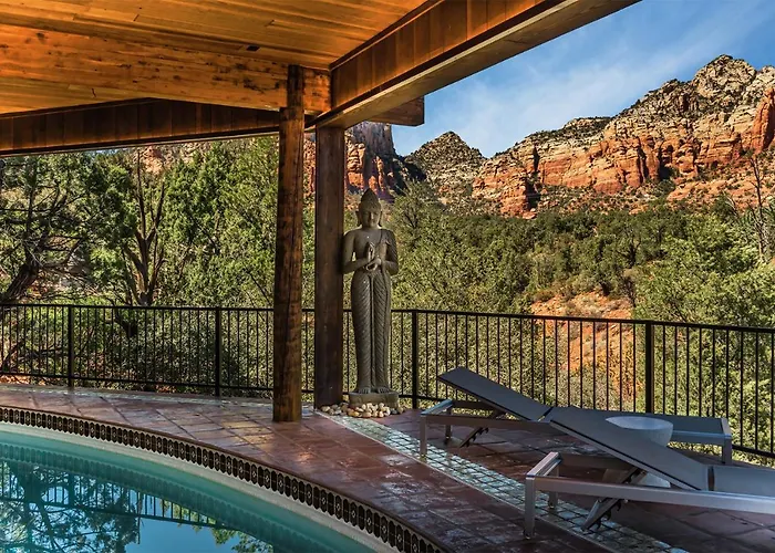 Private, Modern, Luxury With Unmatched Red Rock Views Private Trail Head - Enjoy On Sauna, Aromatherapy Steam Room, Hot Tub, Pools And Wellness Services Sedona